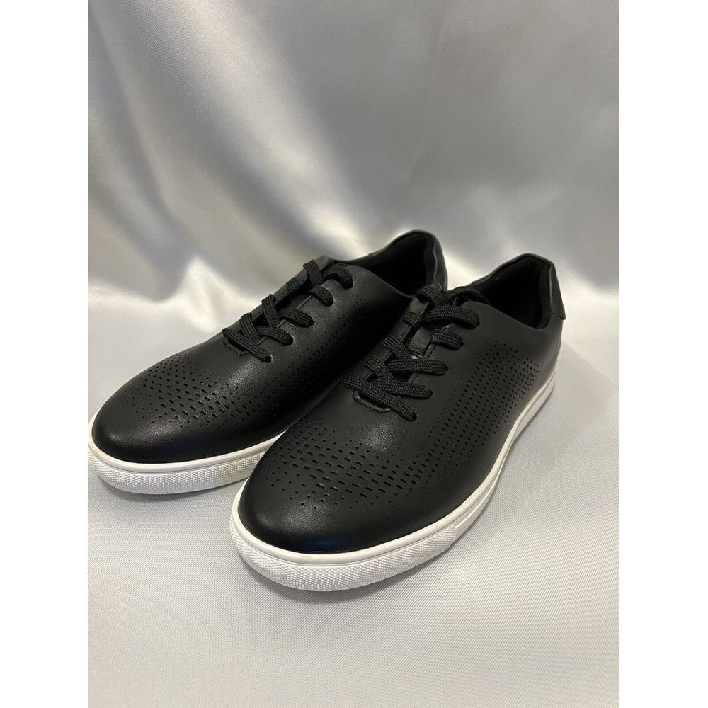 Kenneth Cole Men's Unlisted Walker Sneaker Round Lace Up - Black - Size 8.5 New